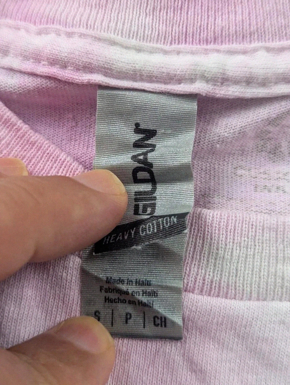 T-shirt Be Kind Tie Dye Cielo Vista Charter Rose Y2K Casual S made – Gildan – taille S / 36 / 8 4