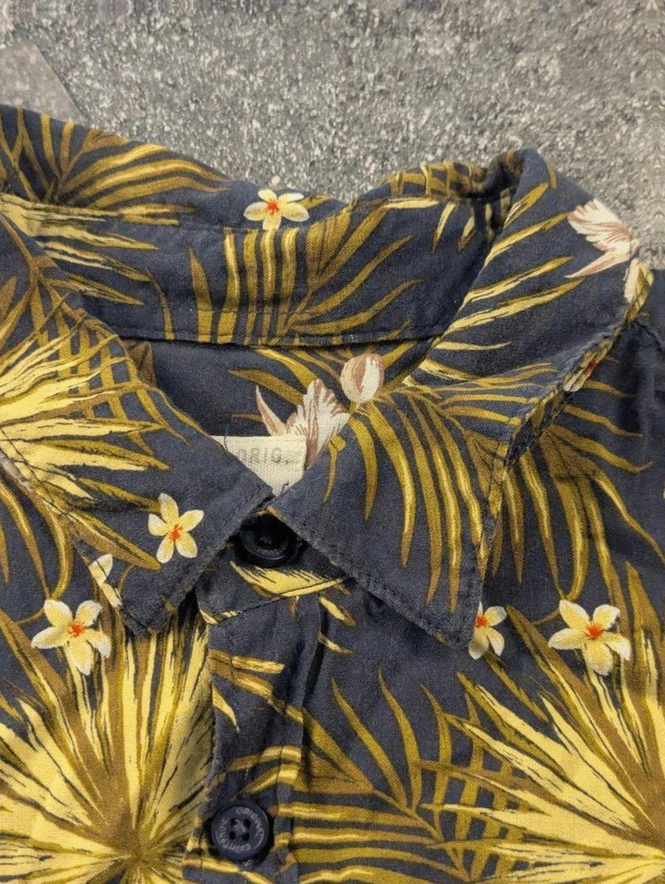 Chemise hawaïenne tropicale viscose palmier floral S 🌴 vintage dressing – Vintage Dressing – taille S 4