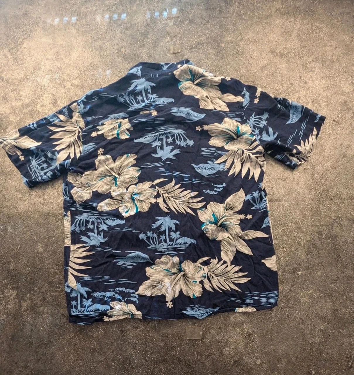 Chemise hawaïenne Native vintage rayon fleurs tropicales Xxl 🌺🌴 vintage dressing – Native – taille XXL 2