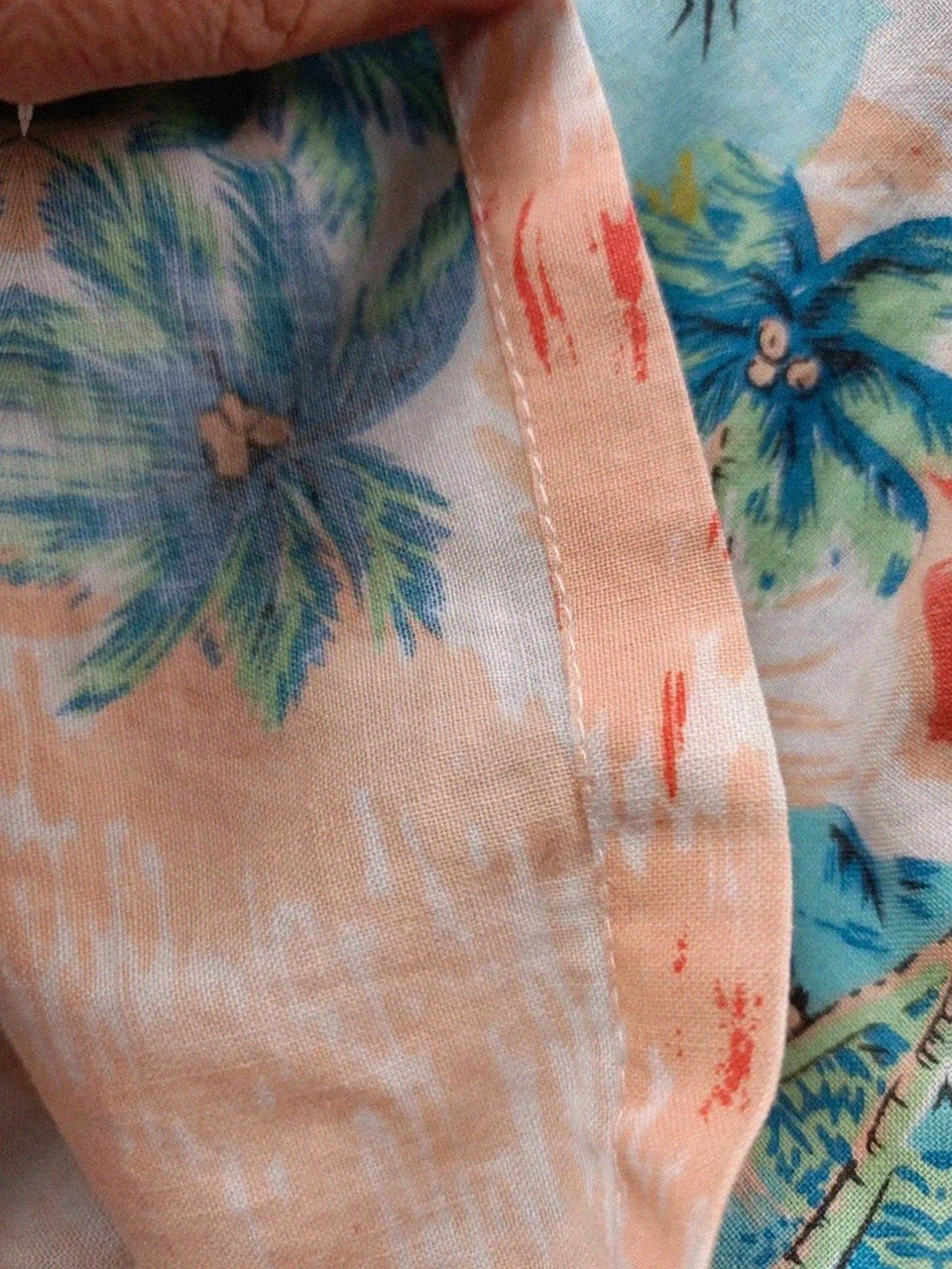Chemise hawaïenne vintage tropicale surf plage coton M – Vintage Dressing – taille M 3