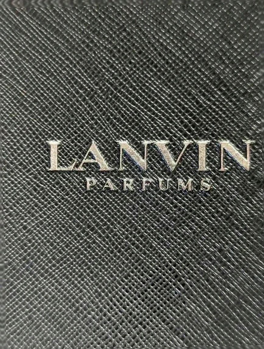 Trousse Lanvin Parfums et maquillage rigide noir et camel, élégante et compacte – Lanvin 2