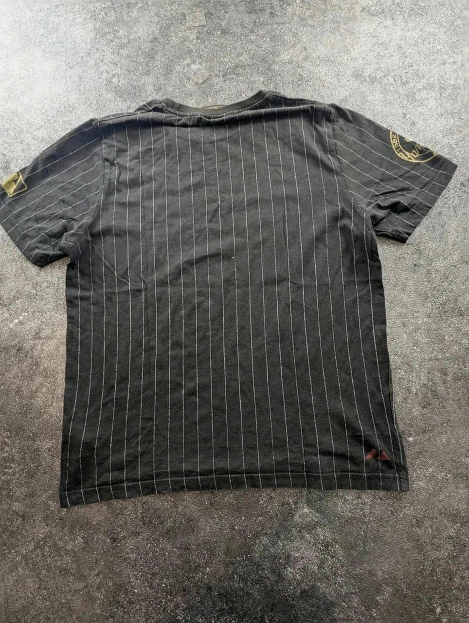 T shirt Majestic New York Yankees World Series Mlb noir pinstripe homme taille M baseball vintage – Majestic Athletic – taille M 2