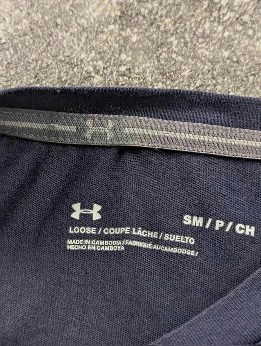 t shirt under armour minnesota women’s basketball streetwear Us sport training bleu taille s – Under Armour – taille S 3