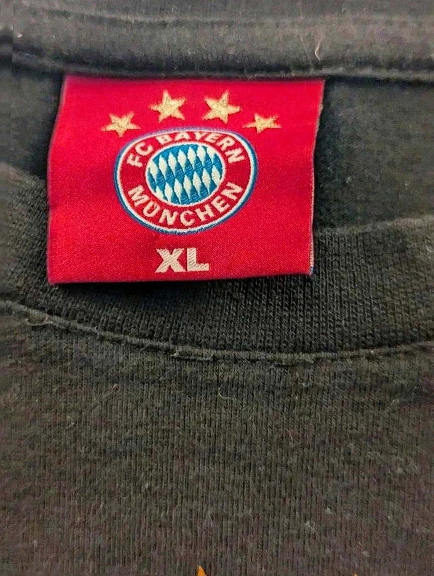 shirt fc bayern munchen supporter super bayern vintage noir oversize taille xl xxl – FC Bayern München – taille XL 4