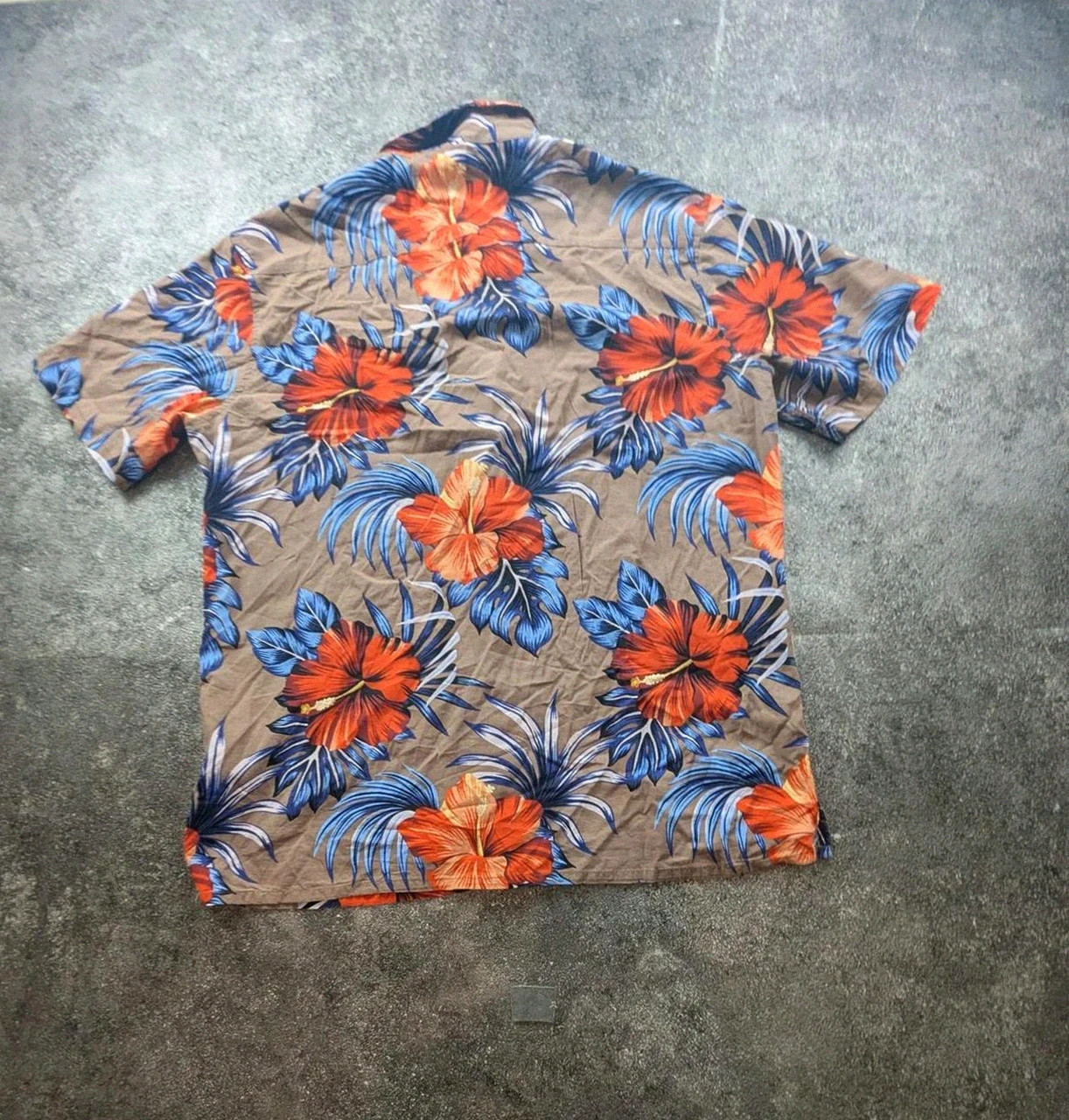 Chemise hawaïenne Smog Relaxed Fit L Homme – Motif Floral Tropical – Style Aloha coton rayon – SMOG – taille L 3