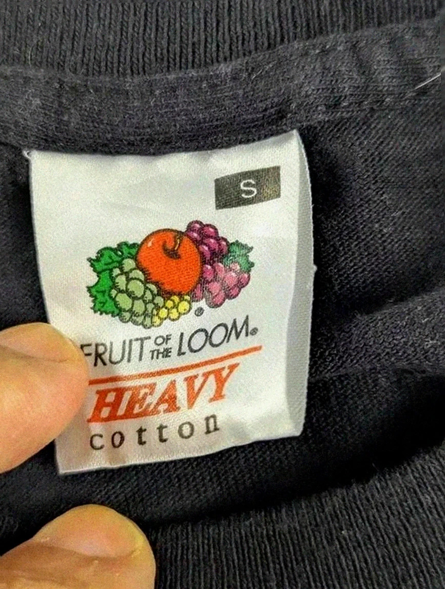 T-shirt merch Burning Q Festival 2016 noir print hardcore metal hard rock Fruit of the Loom S/M – Fruit of the Loom – taille S 4