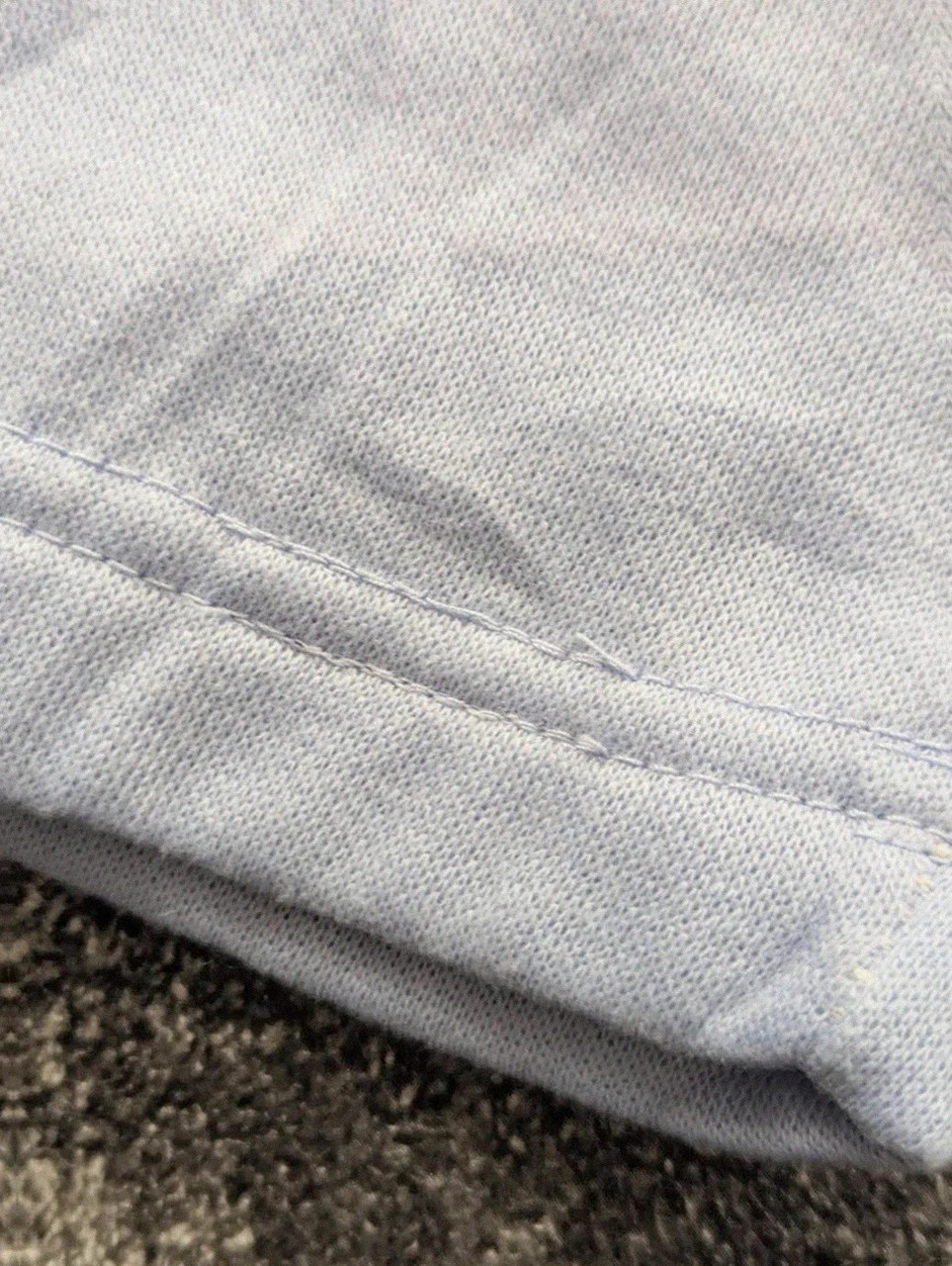 Sweat col zippé Jaclyn Smith L beige bleu vintage preppy old money – Jaclyn Smith – taille L / 40 / 12 5