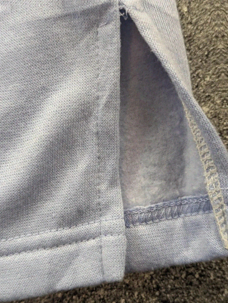 Sweat col zippé Jaclyn Smith L beige bleu vintage preppy old money – Jaclyn Smith – taille L / 40 / 12 4