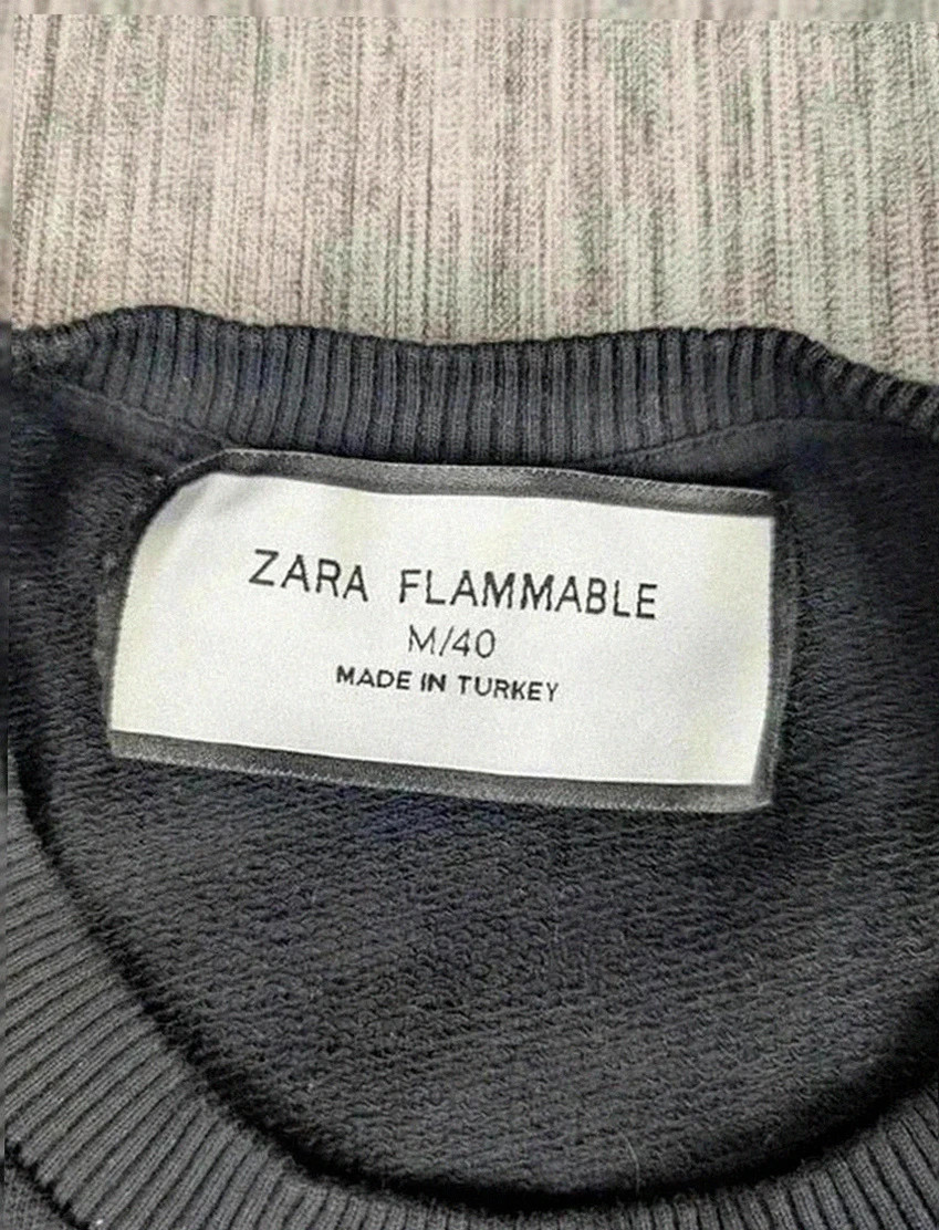 Zara Man – Sweat noir imprimé minimaliste taille M – Zara Man – taille M 4
