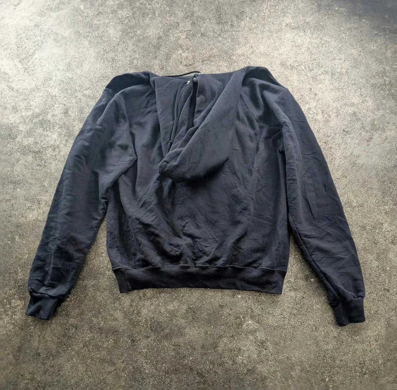 Sweat à capuche Champion Marymount college brodé logo patch hoodie navy M – Champion – taille M 2