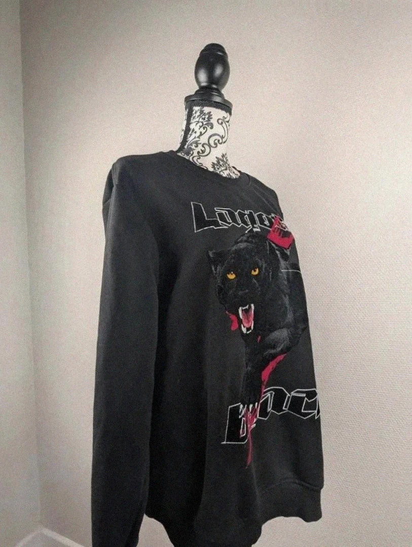 Magnifique sweat Lagora Xxl – panthère – streetwear graphique Hip hop Y2K urban mixte – Lagora – taille XXL 2