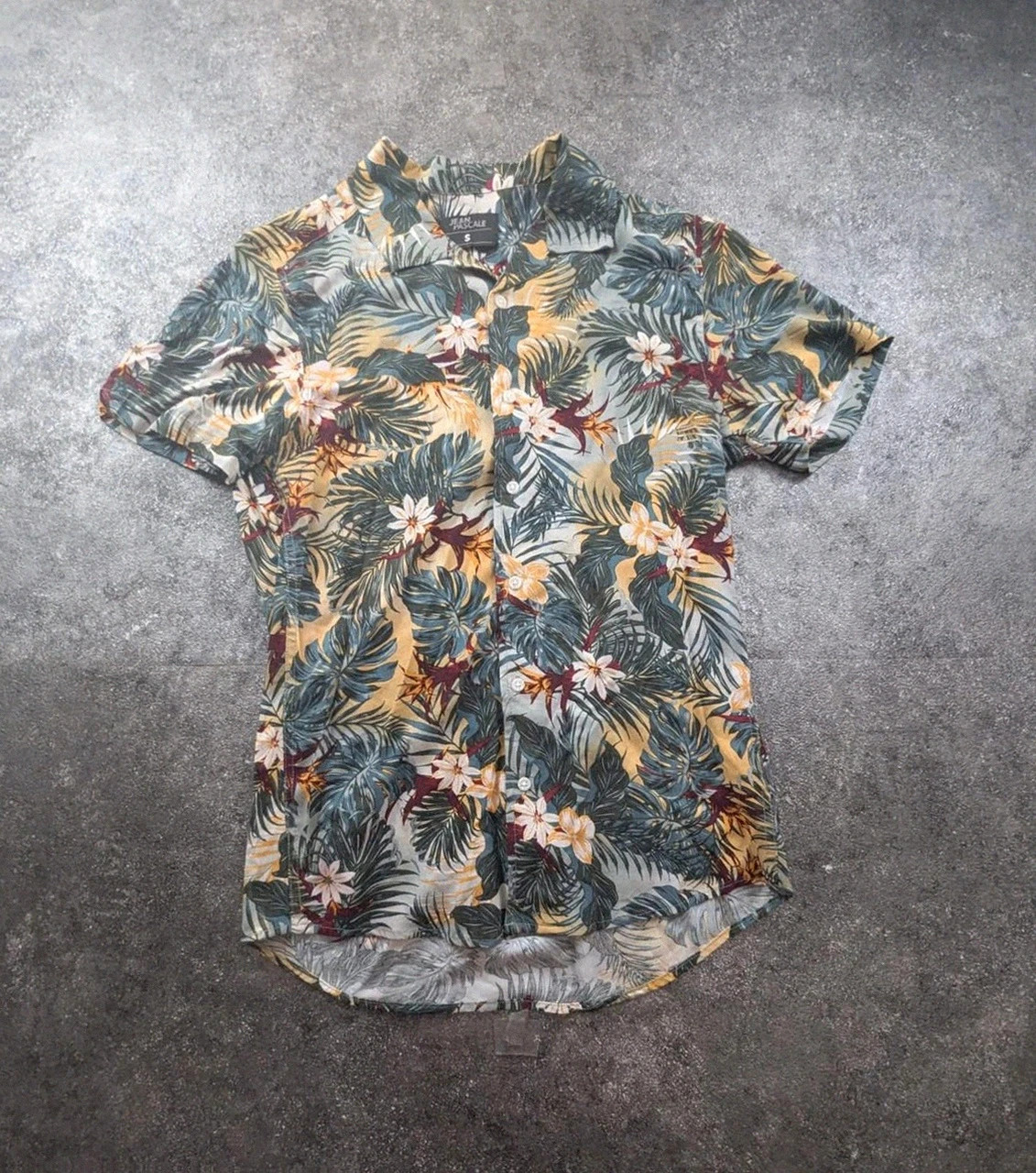 Chemise hawaïenne Jean Pascale tropical viscose fluide légère été plage S – Jean Pascale – taille S / 36 / 8 2