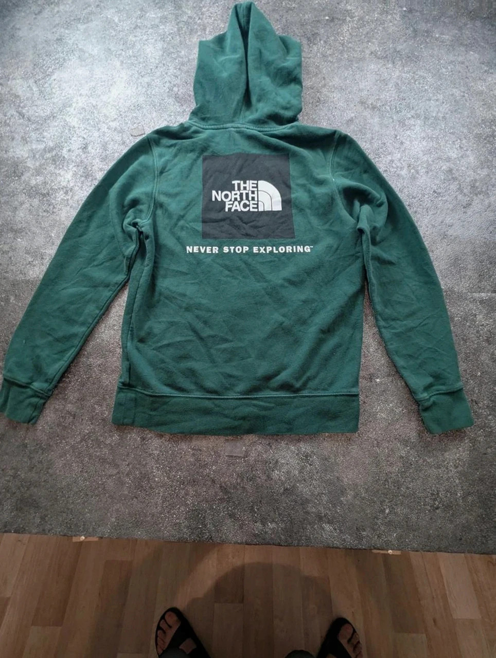 The North Face Hoodie Box Logo Vert Sapin Homme Taille S – The North Face – taille S 5