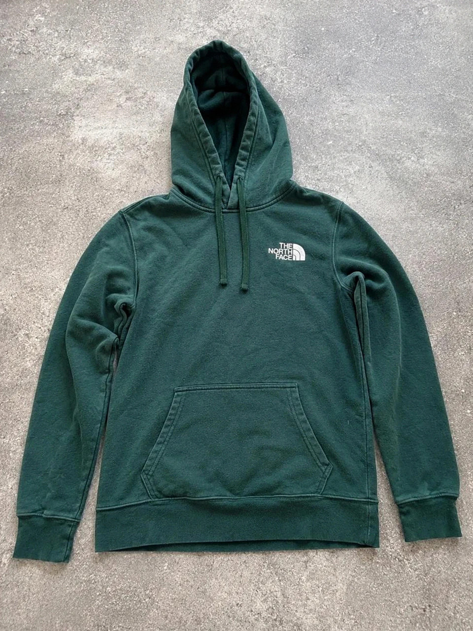 The North Face Hoodie Box Logo Vert Sapin Homme Taille S