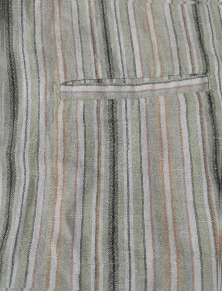 Chemisette sans manches Columbia rayée lin et coton – Taille S/M (sans étiquette) – Columbia – taille M 4
