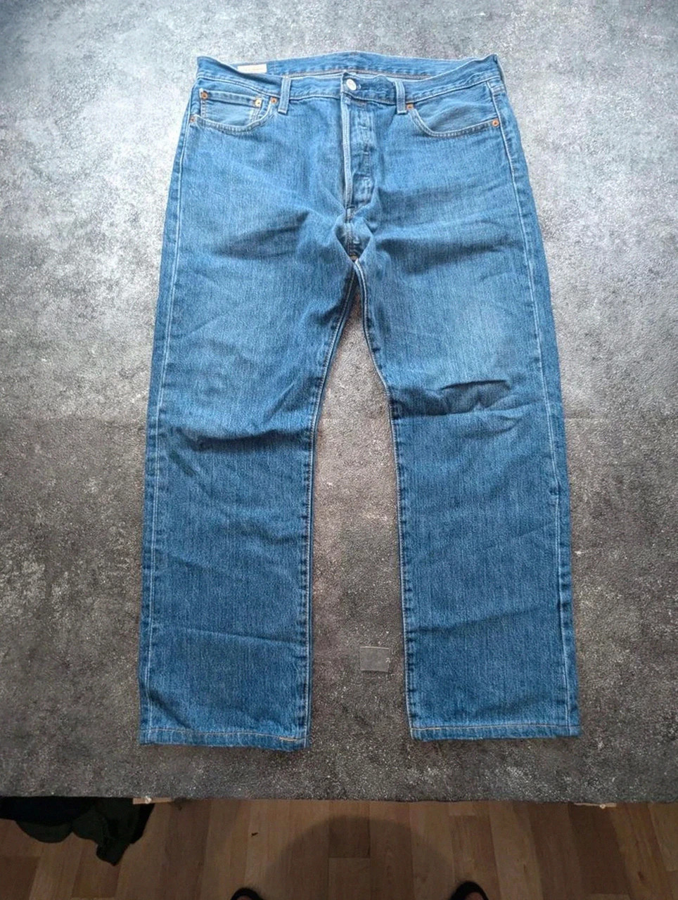 Levi’s 501 Premium W36 L32 Jean Homme Bleu Straight Regular Vintage Denim – Levi's – taille W36 | FR 46 4