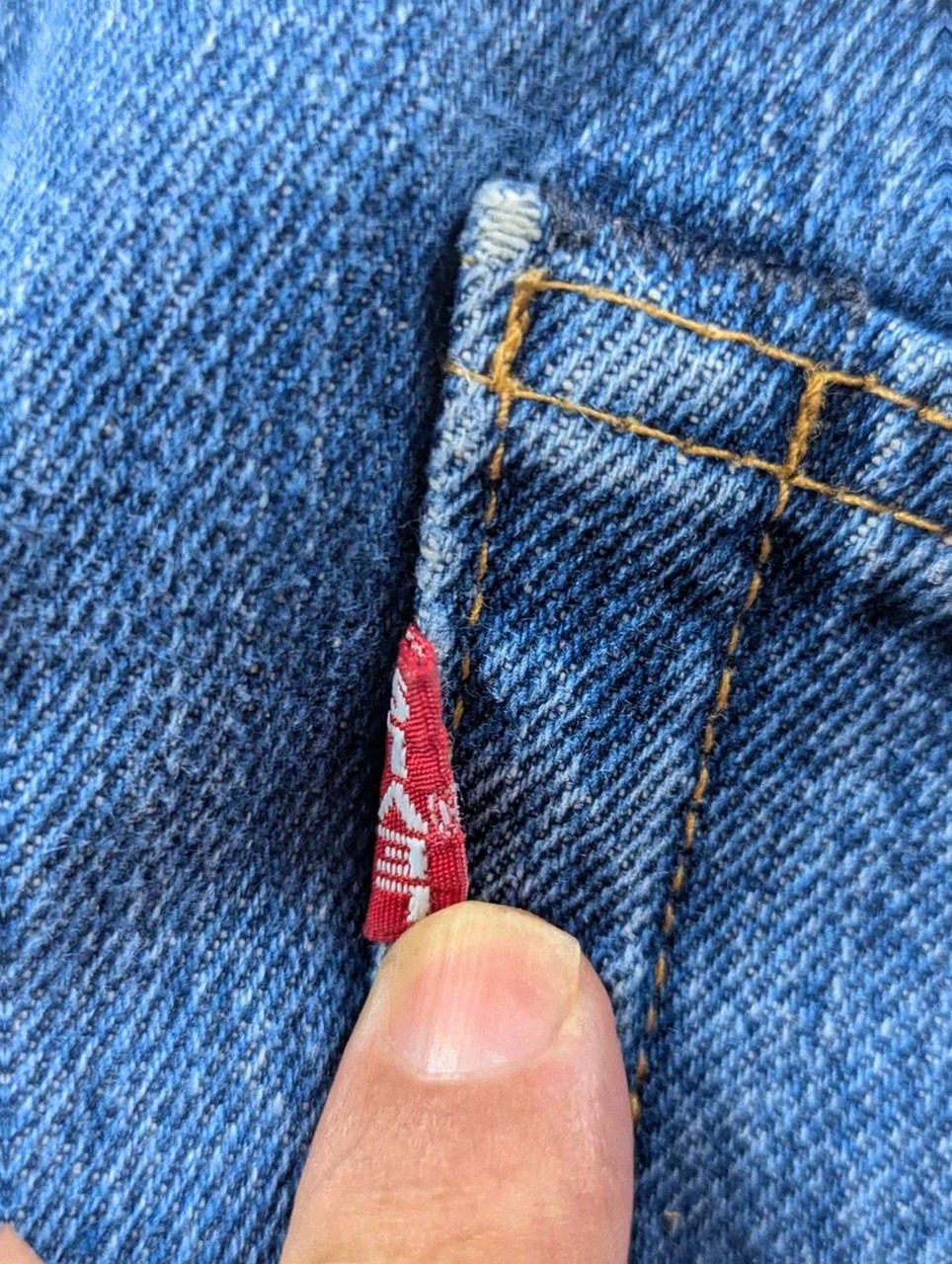 Levi’s 501 Premium W36 L32 Jean Homme Bleu Straight Regular Vintage Denim – Levi's – taille W36 | FR 46 5