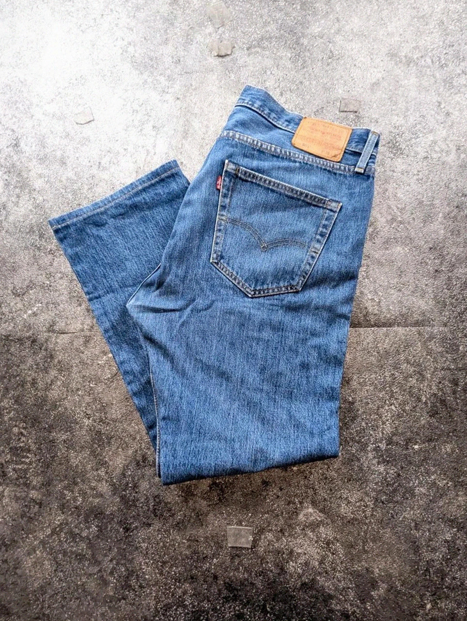Levi’s 501 Premium W36 L32 Jean Homme Bleu Straight Regular Vintage Denim – Levi's – taille W36 | FR 46 2