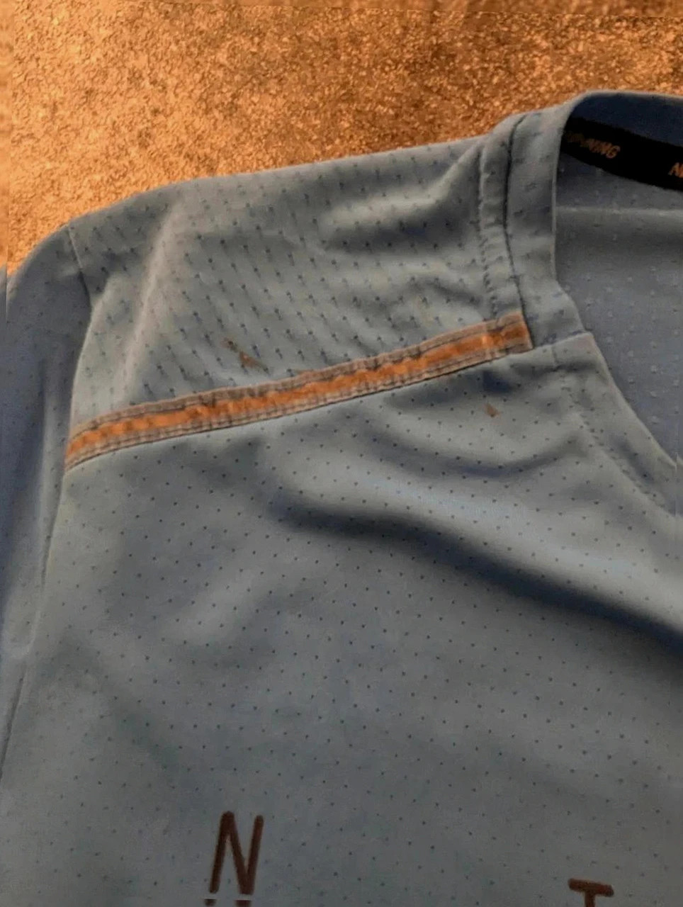 Tshirt Nike running Dri-Fit bleu technique respirant sport fitness training L – Nike – taille L 4