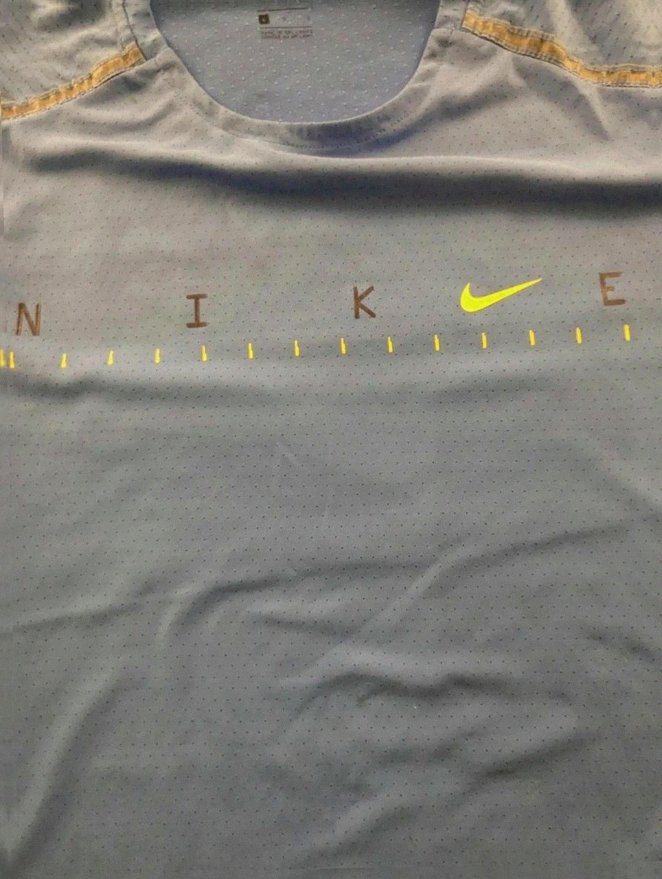 Tshirt Nike running Dri-Fit bleu technique respirant sport fitness training L – Nike – taille L 3