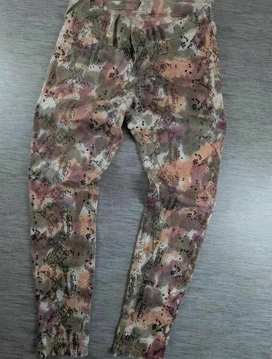 Jean True Religion Casey vintage – super skinny – snakeskin – Made in Usa – T26 (34 FR) Y2k