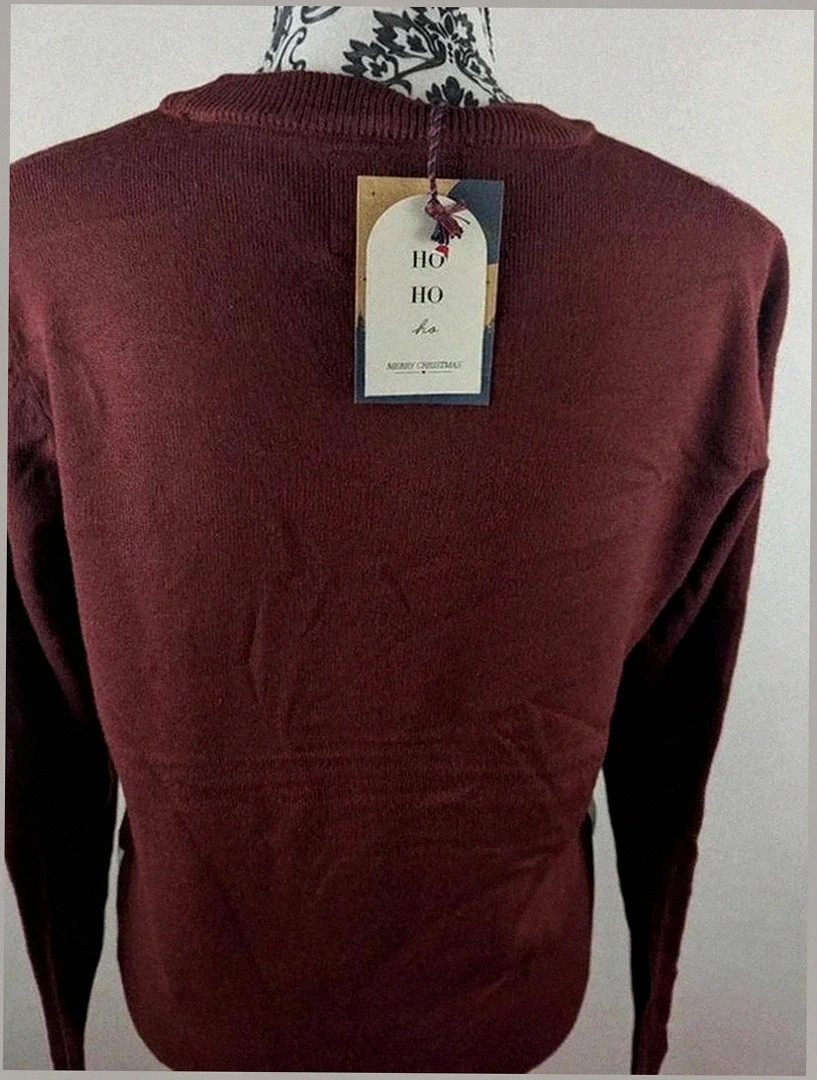 Pull humoristique de Noël Père Noël neuf Seasons Greetings S🎅 – Seasons Greetings – taille S / 36 / 8 5