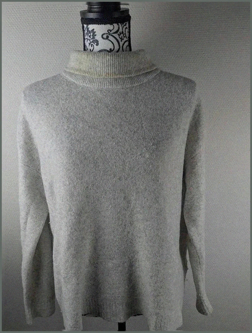 Pull American Vintage gris S/M – cosy & chaud, coupe loose – American Vintage – taille M / 38 / 10 2