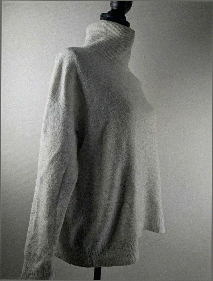 Pull American Vintage gris S/M – cosy & chaud, coupe loose – American Vintage – taille M / 38 / 10 3