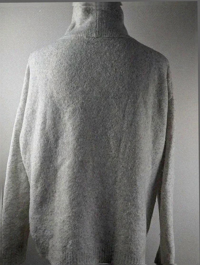 Pull American Vintage gris S/M – cosy & chaud, coupe loose – American Vintage – taille M / 38 / 10 5