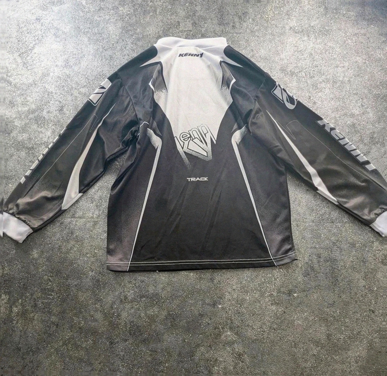 Maillot motocross Kenny Racing jersey cross Bmx noir gris Xs technique gorpcore – Kenny Racing – taille M 2