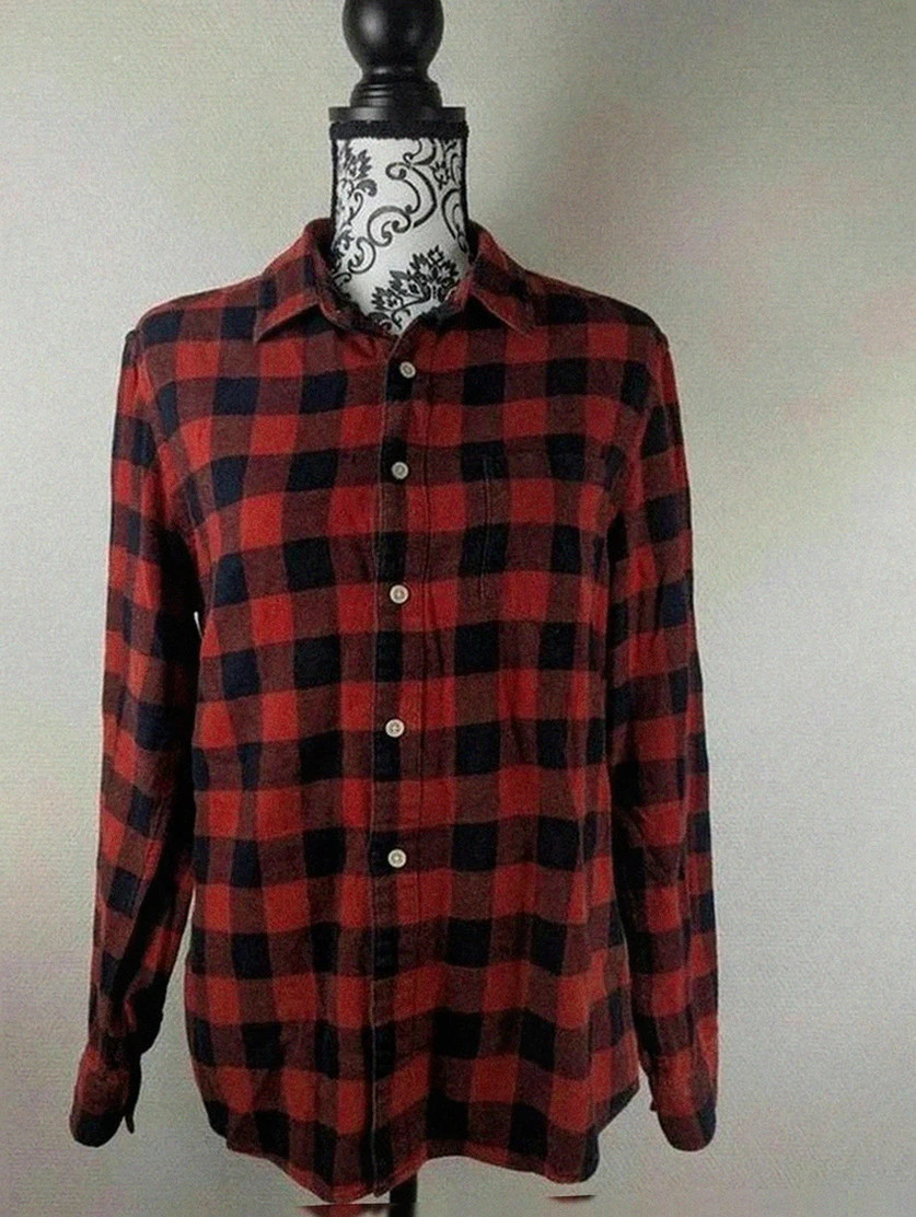 Chemise flanelle Asos à carreaux vintage – taille M tendance