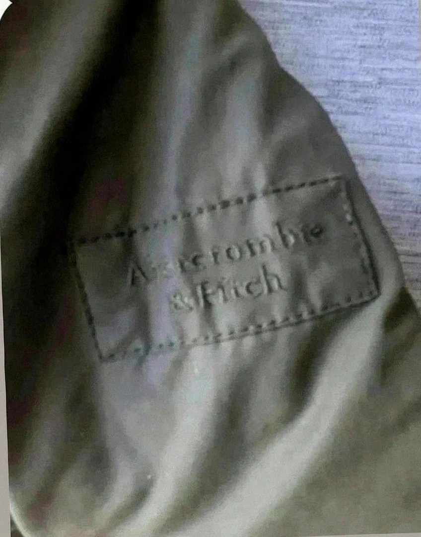 Parka Abercrombie & Fitch femme – Taille Xs – Kaki – Capuche fausse fourrure sherpa – Abercrombie & Fitch – taille XS / 34 / 6 2