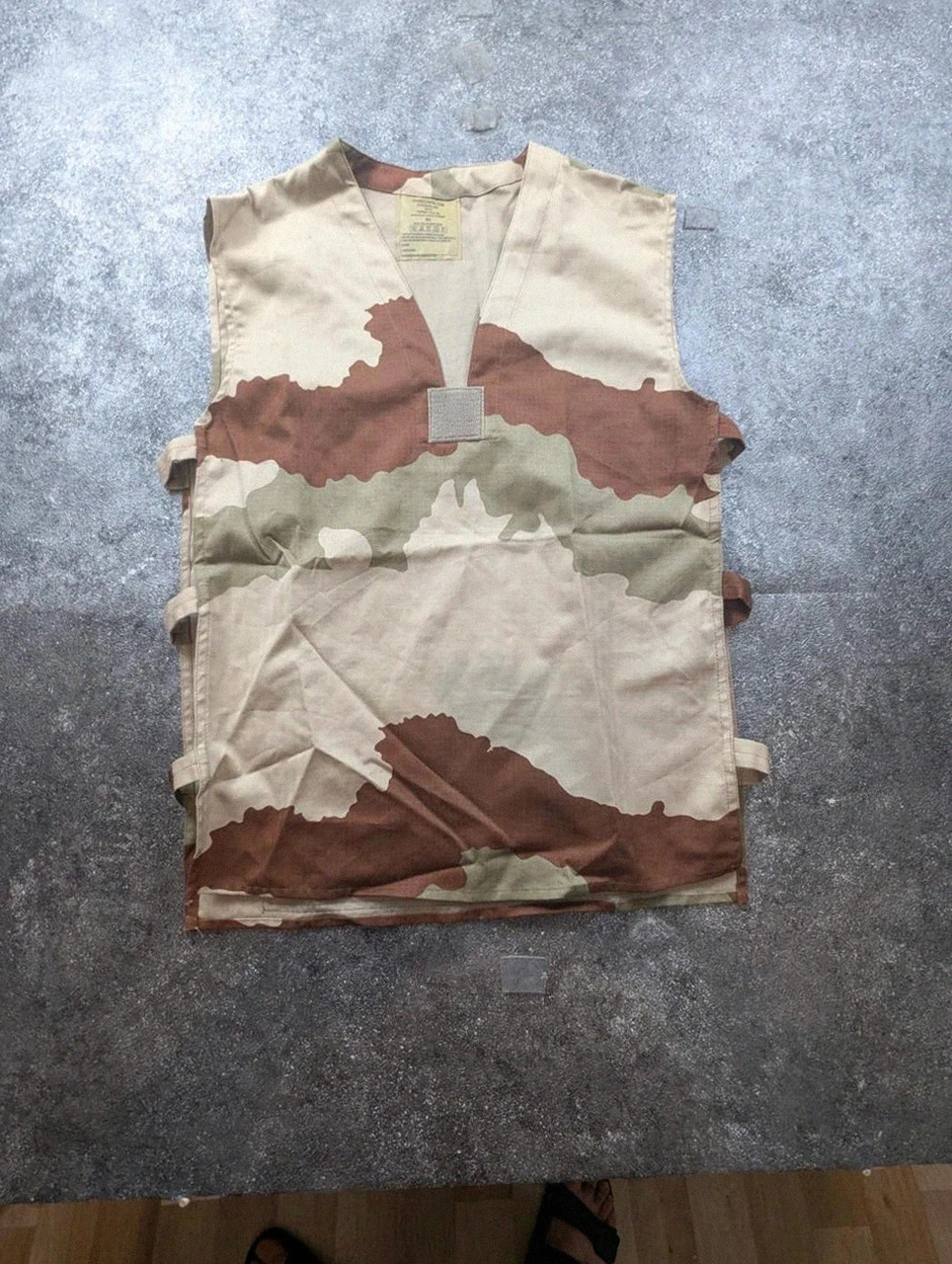Gilet militaire français Daguet Transconfection 2019 camouflage désert taille 96 – Army – taille Taille unique 2