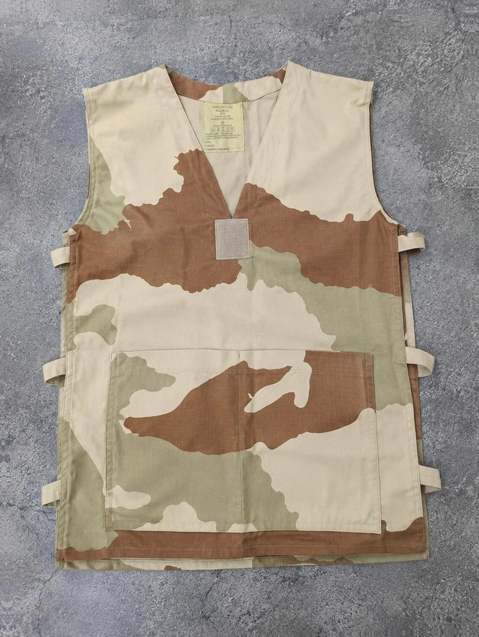 Gilet militaire français Daguet Transconfection 2019 camouflage désert taille 96