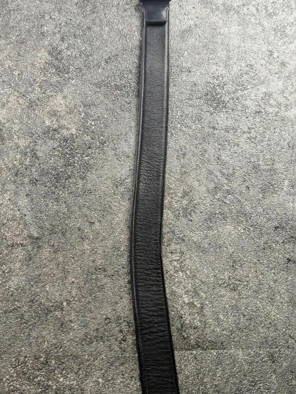 Ceinture cuir Finsbury noire boucle métal – classique élégante – Finsbury – taille 90 cm 4