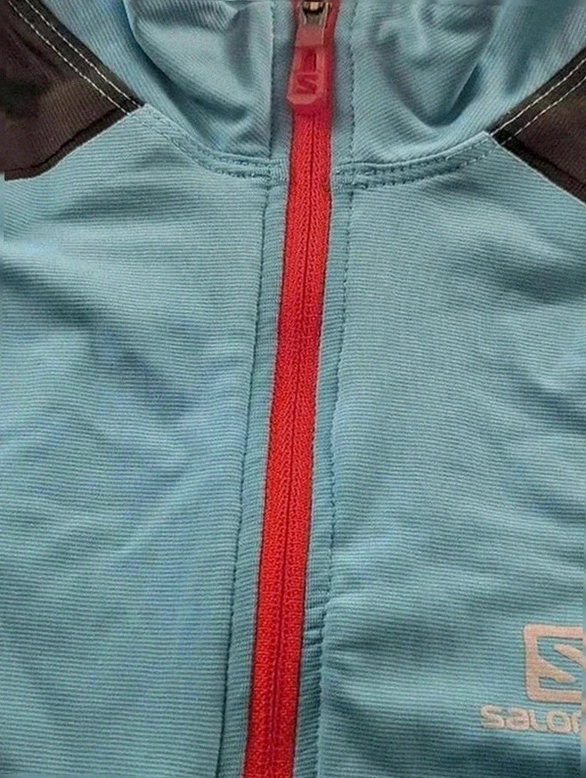 Haut Salomon ActiLite bleu running training technique taille S outdoor gorpcore unisexe – Salomon – taille S 4