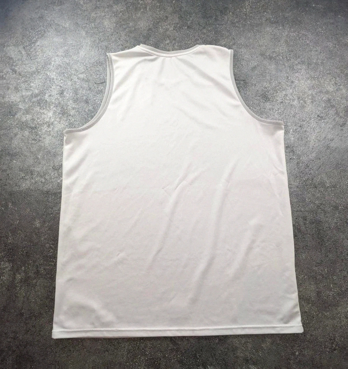 Maillot basketball Spalding blanc mesh training jersey oversize 2XL sport streetwear – Spalding – taille XXL 2