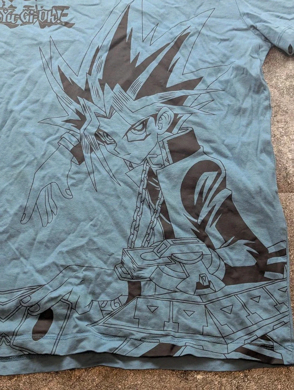 T-shirt Yu-Gi-Oh! Officiel Yugi Muto Bleu Taille S Anime Manga Konami Licensed – Yu-Gi-Oh! – taille S 3