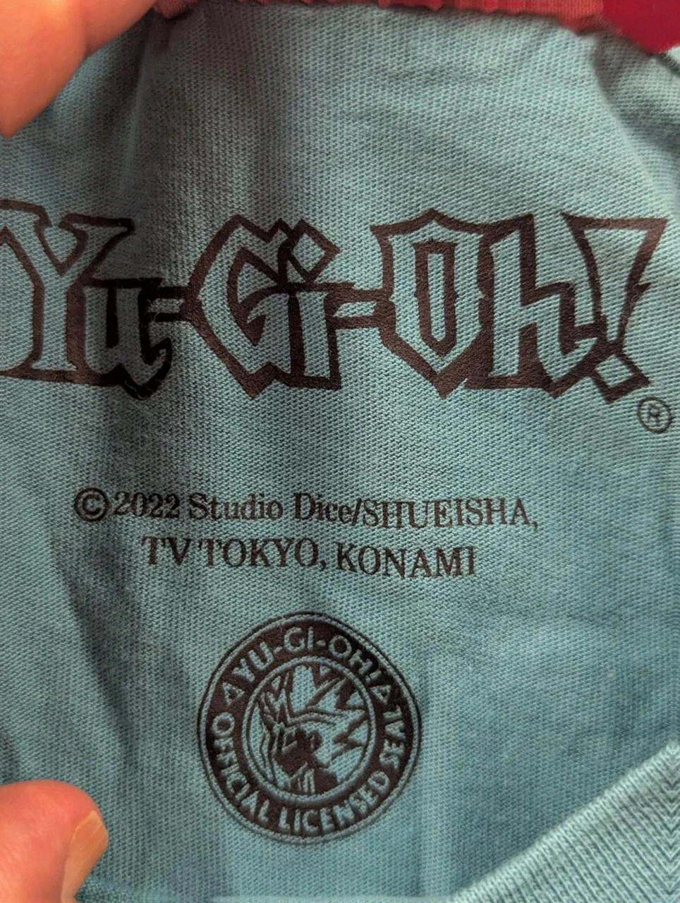 T-shirt Yu-Gi-Oh! Officiel Yugi Muto Bleu Taille S Anime Manga Konami Licensed – Yu-Gi-Oh! – taille S 5