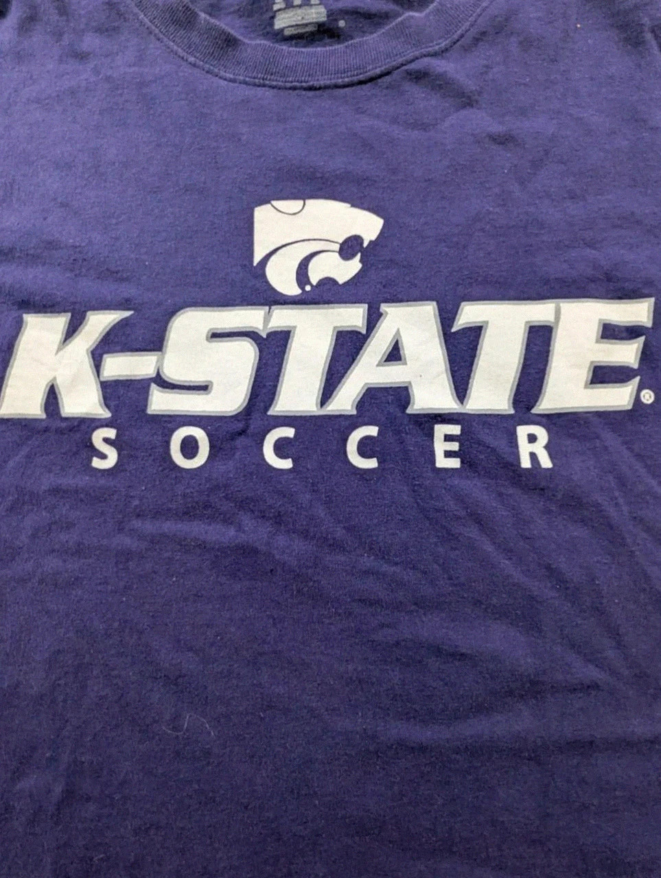 T-shirt Champion K-State Soccer violet Xl college Us vintage streetwear – Champion – taille XL 2