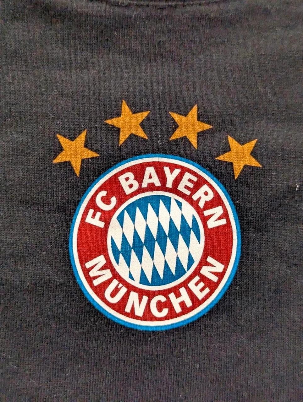 T-shirt Fc Bayern Munich Officiel Xl Noir Supporter Football Bundesliga Ultra 100 % Coton – FC Bayern München – taille XL 3
