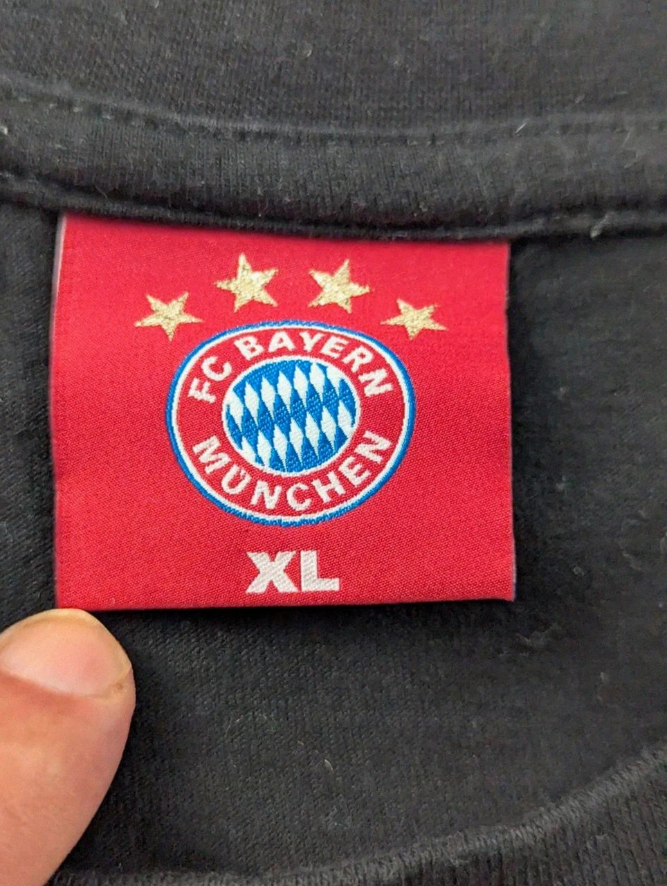 T-shirt Fc Bayern Munich Officiel Xl Noir Supporter Football Bundesliga Ultra 100 % Coton – FC Bayern München – taille XL 5