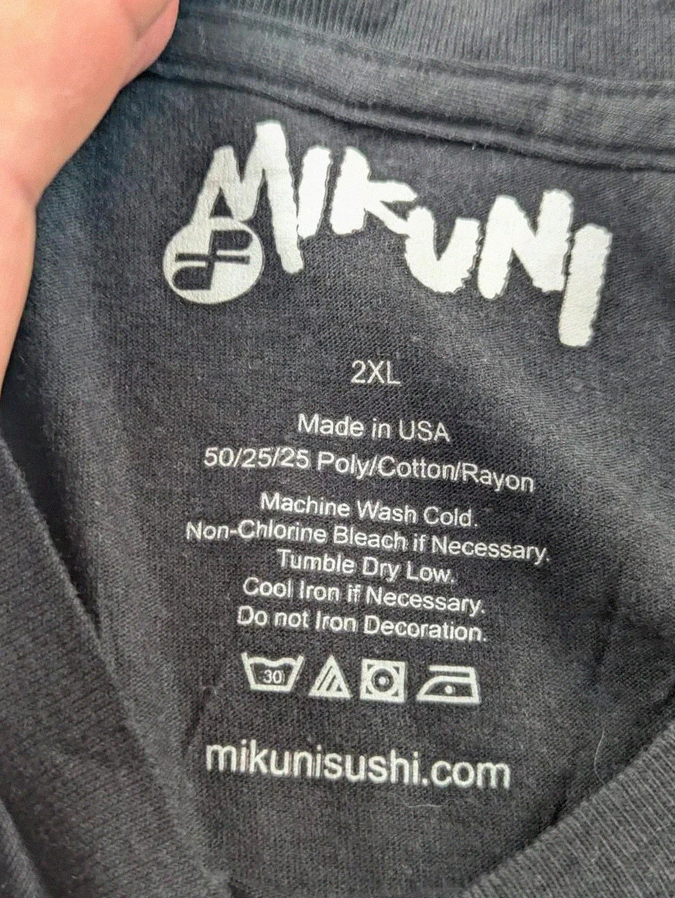 T-shirt Mikuni Japanese Mafia Roll sushi restaurant graphic Usa 2XL – Vintage Dressing – taille XXL 5
