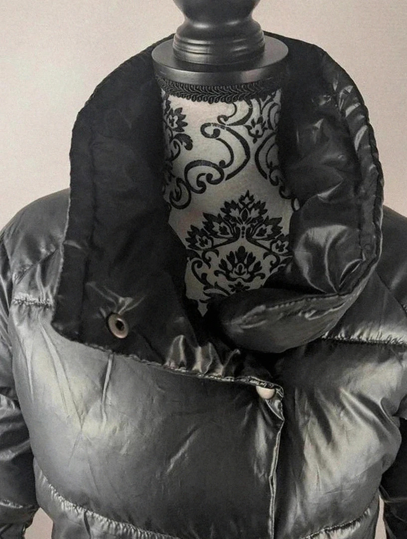 Doudoune noire légère, imperméable et ultra tendance – Autre Ton – taille M / 38 / 10 4