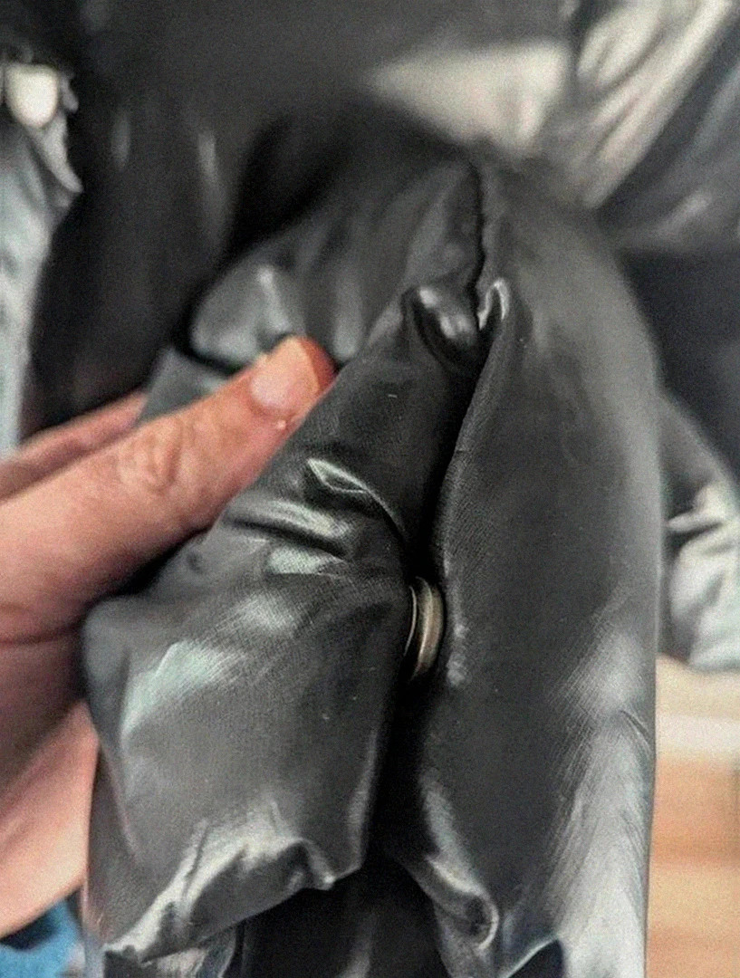 Doudoune noire légère, imperméable et ultra tendance – Autre Ton – taille M / 38 / 10 5