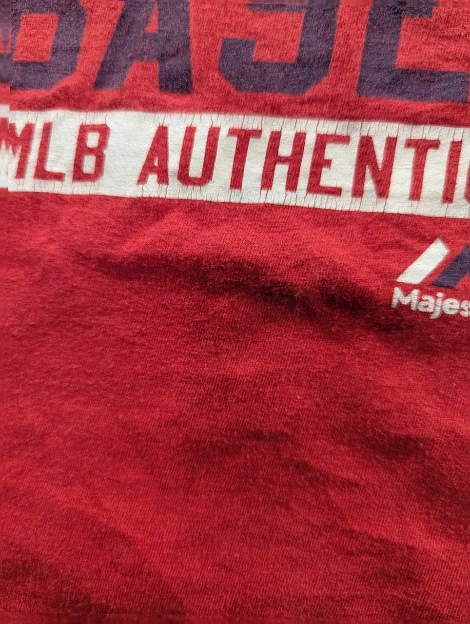 T shirt Majestic Los Angeles Angels Mlb rouge Authentic Collection vintage homme taille M baseball – Majestic – taille M 5