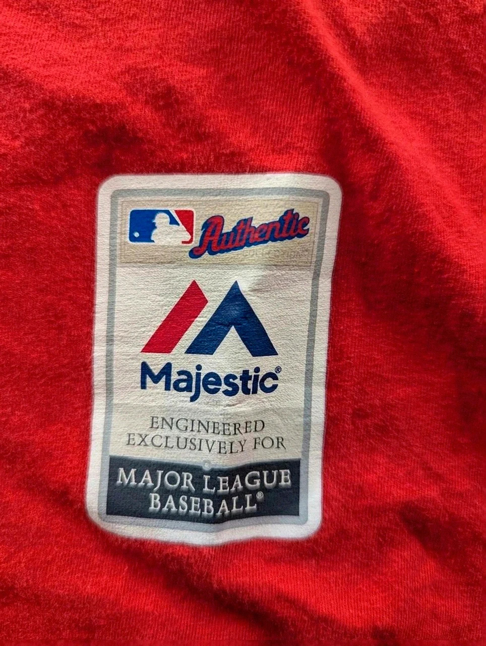 T shirt Majestic Los Angeles Angels Mlb rouge Authentic Collection vintage homme taille M baseball – Majestic – taille M 4