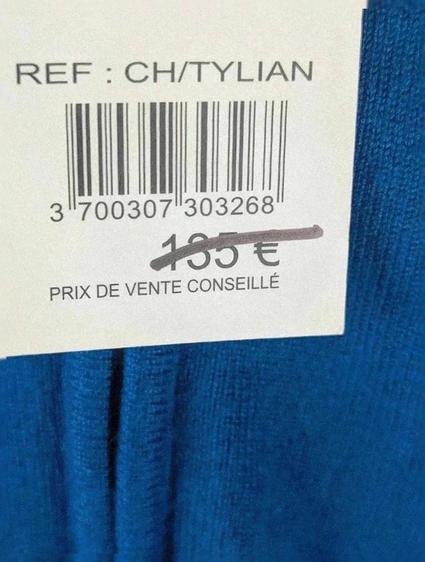 Chevignon Pull zippé bleu à coudières – taille m – neuf avec étiquette – Chevignon – taille M 4