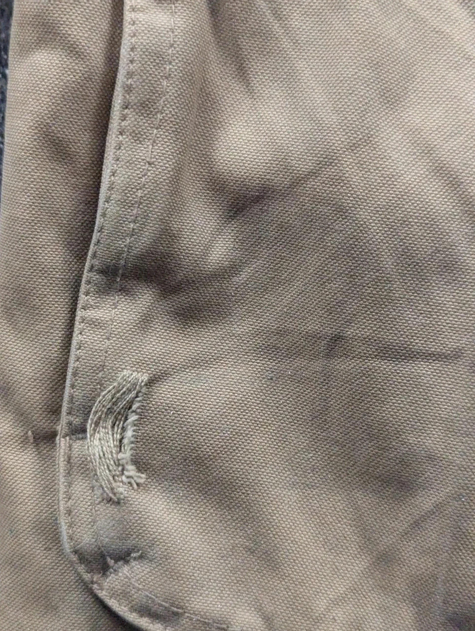 St. John’s Bay veste workwear vintage L Field Jacket toile doublée col suédine – St. John's Bay – taille L 4