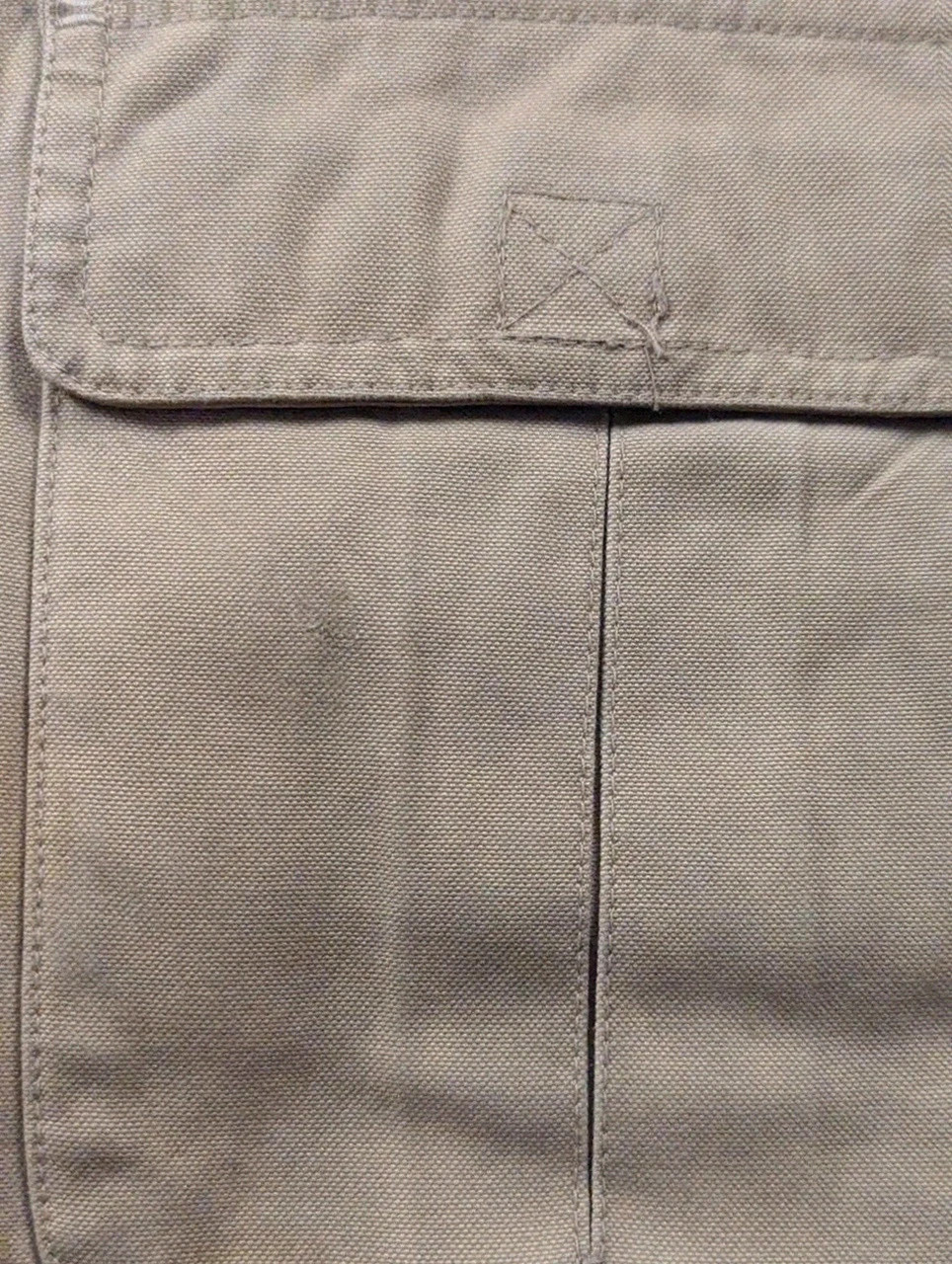 St. John’s Bay veste workwear vintage L Field Jacket toile doublée col suédine – St. John's Bay – taille L 5